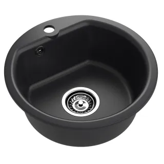 Мойка кухонная Reflexion Start 44-BL RX0844BL черный